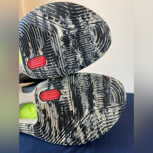 Nike Zoom KD 14 Kevin Durant Black Lime Glow Basketball CW3935-005 Men’s Size 8 - Picture 10 of 12